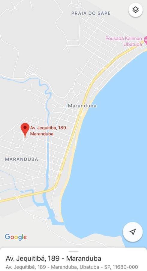 Cantinho Com Churrasqueira Ubatuba Dış mekan fotoğraf